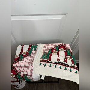 Santa Hand |kitchen towels